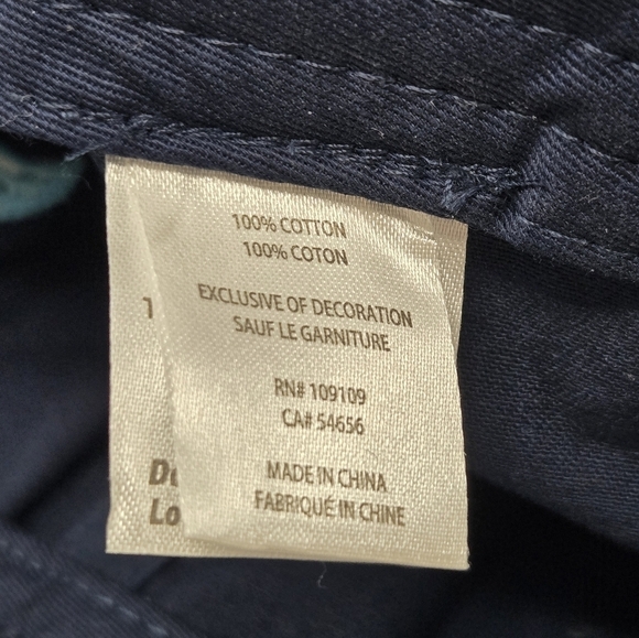 LIFE IS GOOD NAVY BLUE BASEBALL HAT CAP LIGHT BLUE MERMAID TAIL WOMEN OS COTTON - Picture 10 of 15